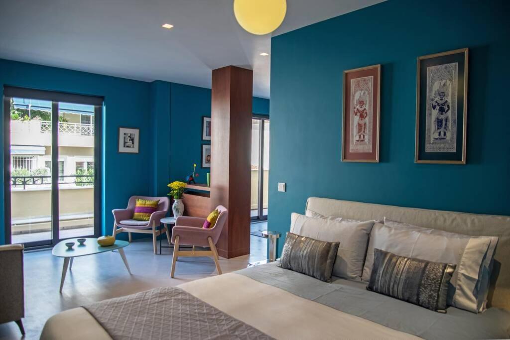 Stylish Decorated Apartment In Kolonaki Атина Екстериор снимка